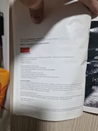 Lote de guías de fotografia y video.