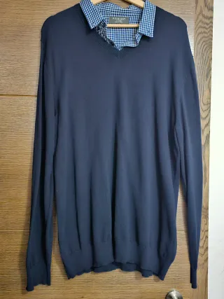 Jersey fino azul Primark Talla XL