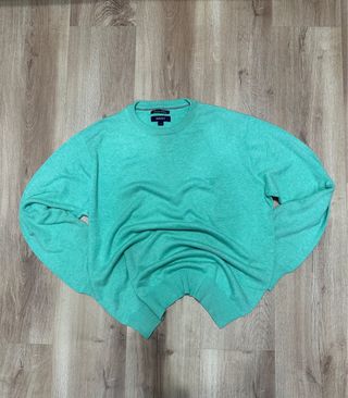 Sweater GANT Mint Green Classic Crewneck Modern