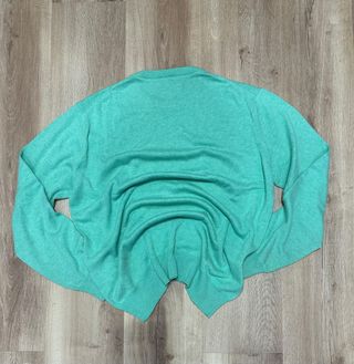 Sweater GANT Mint Green Classic Crewneck Modern