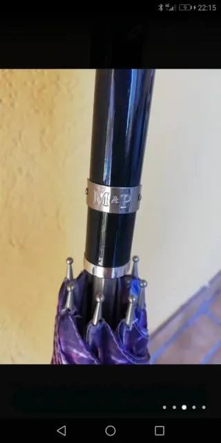 Paraguas con mango estampado