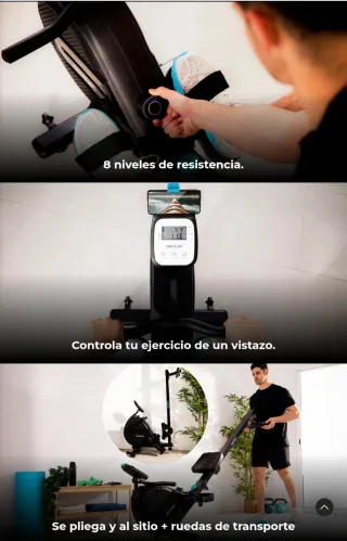 Máquina de remo Cecotec - Poco uso