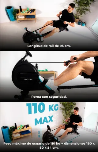 Máquina de remo Cecotec - Poco uso