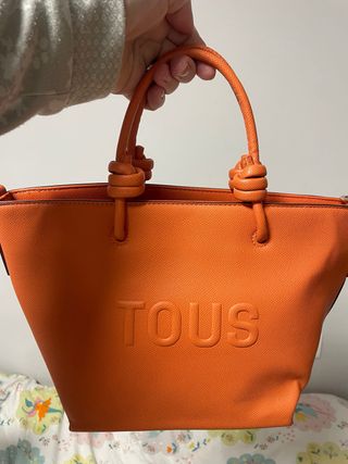 Bolso Tous T New La Rue Naranja
