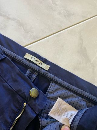 Pantaloni Siviglia blu
