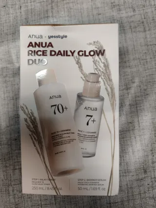 Anua Rice Daily Glow Duo Set
