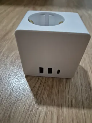 Cubo Ladron Enchufes Multiple con USB y Tipo C