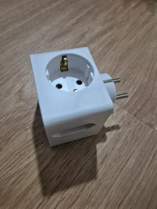 Cubo Ladron Enchufes Multiple con USB y Tipo C