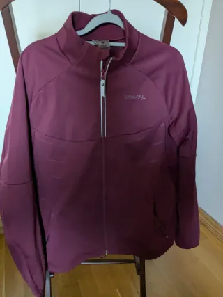 Chaqueta Craft Morada Deportiva