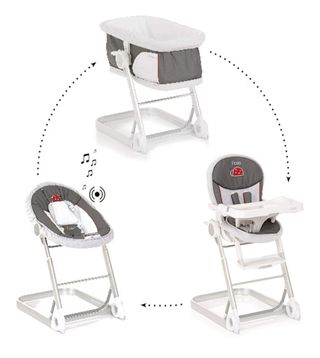 Trona, mini cuna y hamaca