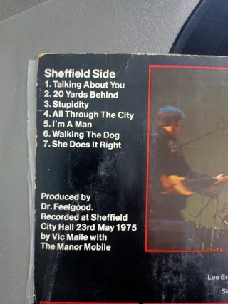 Dr. Feelgood - Stupidity Vinilo LP