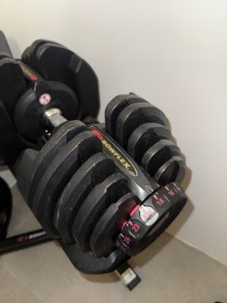 Mancuernas Bowflex SelectTech 1090i 4 a 41 kg + So