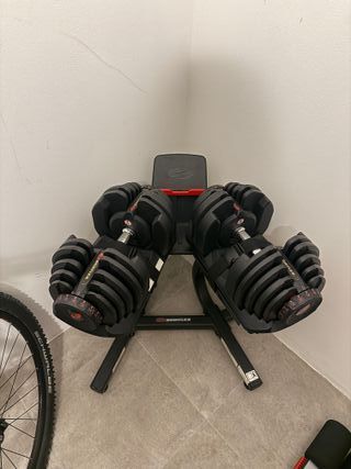 Mancuernas Bowflex SelectTech 1090i 4 a 41 kg + So