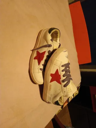 Golden Goose Bambas Estrella Roja