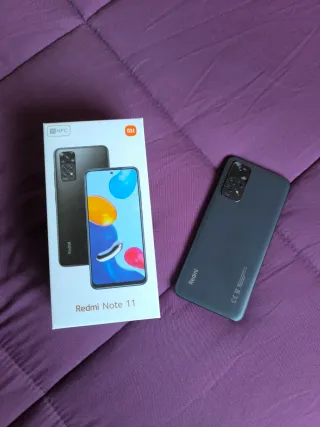 Xiaomi Redmi Note 11 con funda y regalo