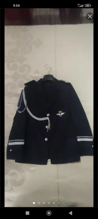 Traje Comunión Niño Negro Talla 10 años