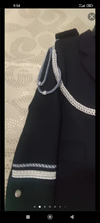 Traje Comunión Niño Negro Talla 10 años