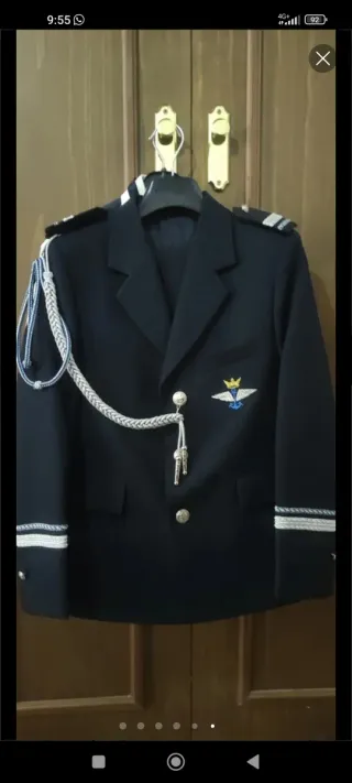 Traje Comunión Niño Negro Talla 10 años