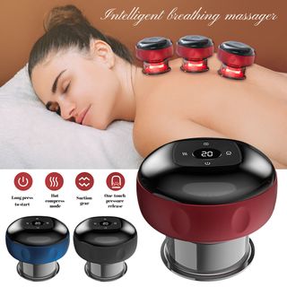 Massaggiatore Coppettazione Calore Vibrazione