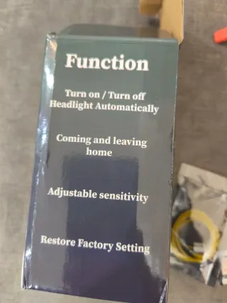 Sensor de luz para faros Todoinway