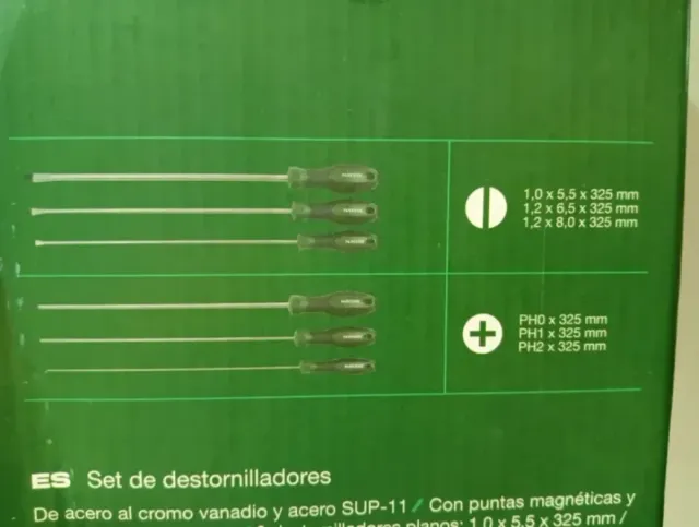 Destornilladores Largos PARKSIDE