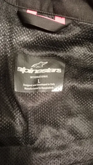 Chaqueta de Moto Alpinestars Negra Hombre