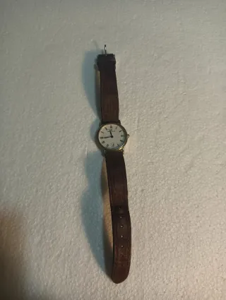 Reloj Maurice Lacroix Vintage Dorado y Marrón