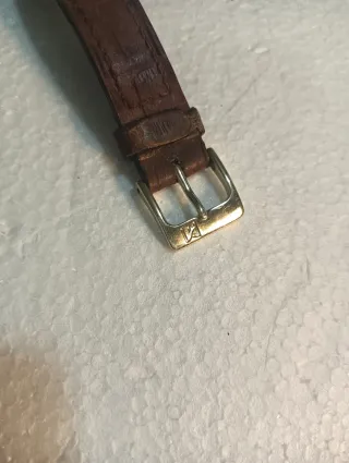 Reloj Maurice Lacroix Vintage Dorado y Marrón