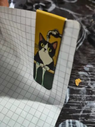 Segnalibro magnetico gatto