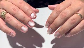 Manicura Navideña Santa y Copos Nieve