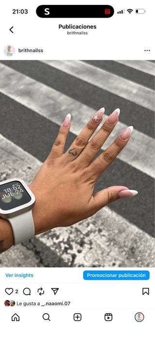 Manicura Navideña Santa y Copos Nieve