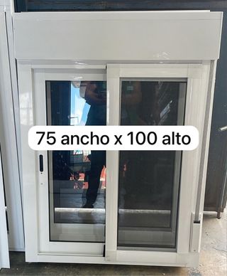 Ventana corredera 75x100 con mosquitera