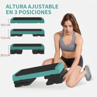Step Aeróbic Fitness Antideslizante