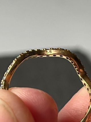 Anillos Apodemia Oro vermeil