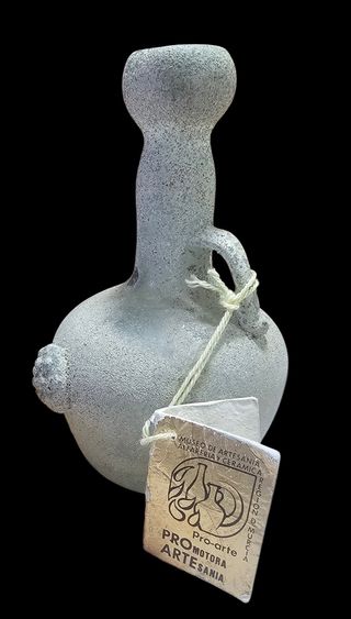 Botella decorativa vidrio artesanal Pro-Arte Murci