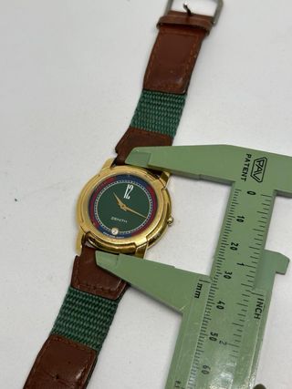 Reloj Zenith Oro y Verde