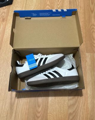 Adidas Samba Blancas y Negras