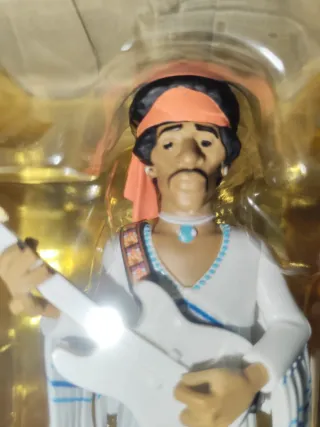 Figura Vinilo Gold Jimi Hendrix