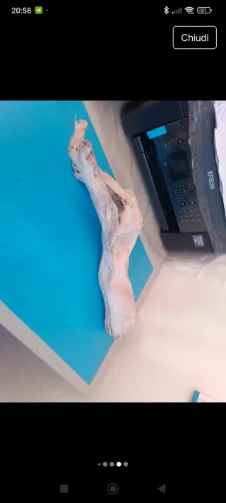 Legno decorativo naturale