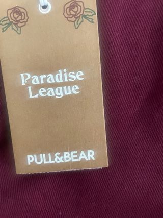 Falda tejana roja talla L