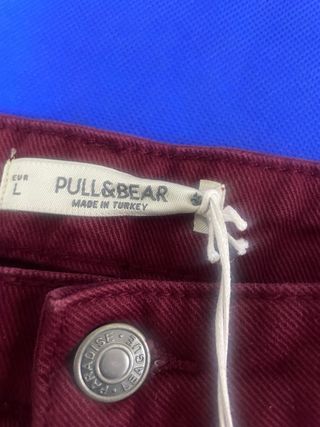 Falda tejana roja talla L