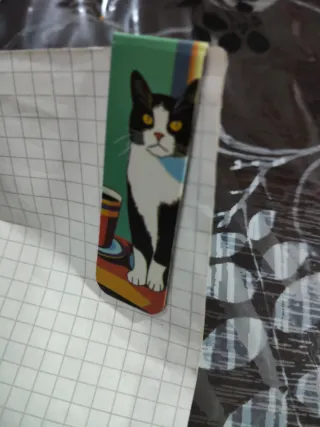 Segnalibro magnetico gatto