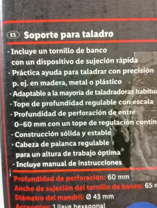 Soporte Taladro PARKSIDE