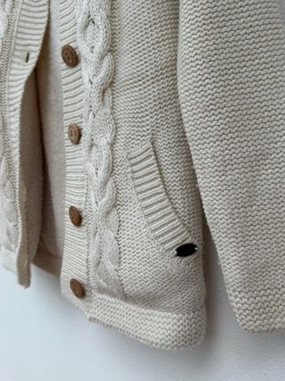 Abrigo Bershka borreguito talla S