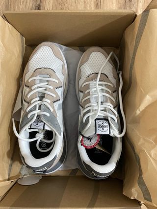 Munich Shibuya 12 Bambas Beige/Gris/Blanco