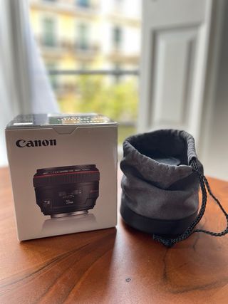 Canon 50mm f1.2 L Objetivo EF