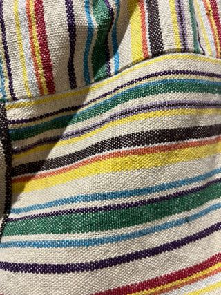 2 Bolsos: Talabartería y Saco Multicolor