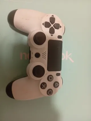 Mando PS4 Blanco con Cargador