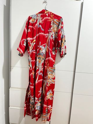 Kimono oriental estampado talla única