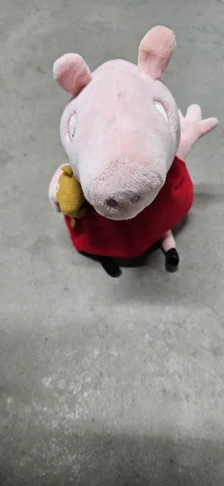 Peluche Peppa Pig con oso